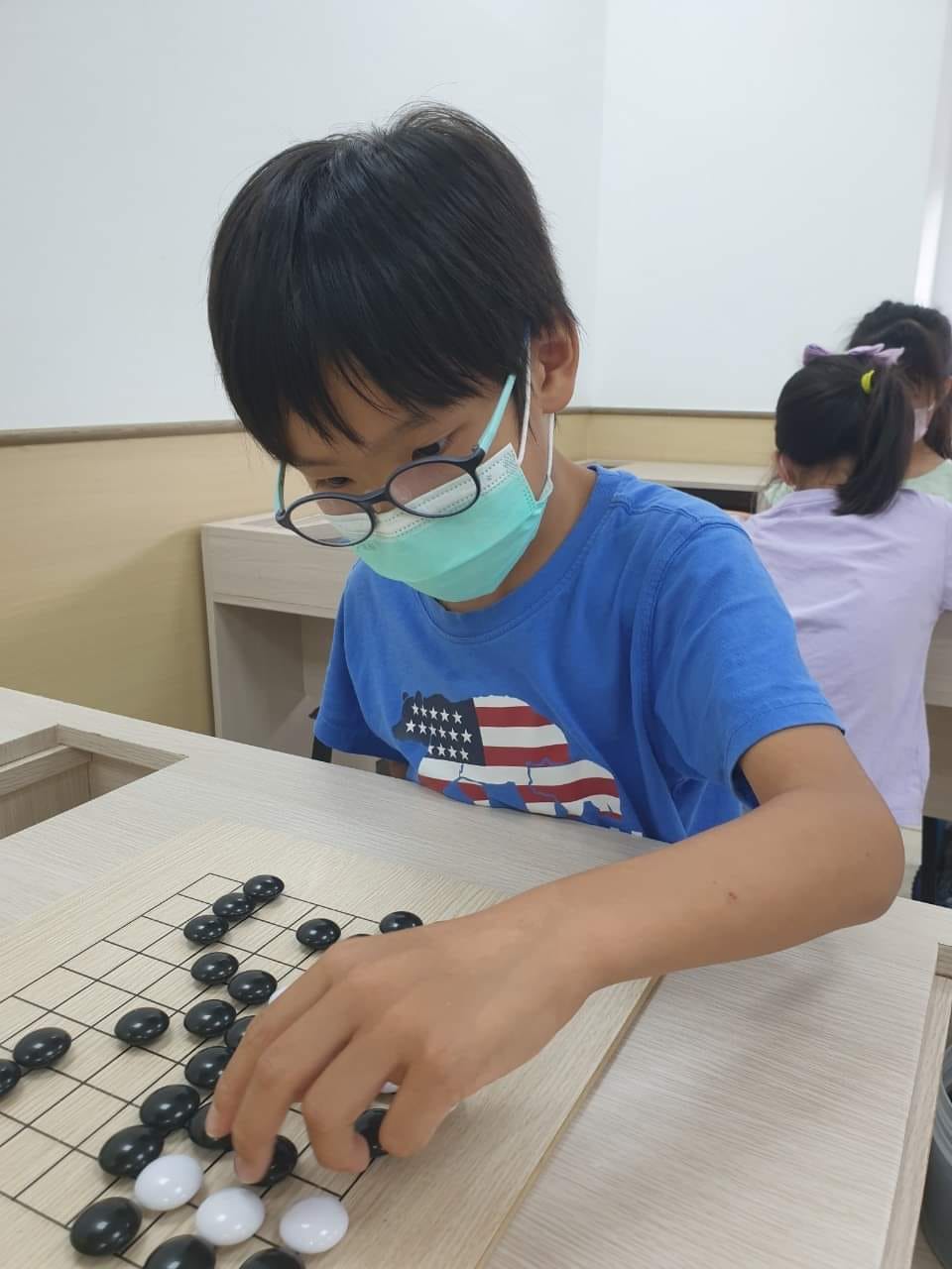 這週上圍棋課