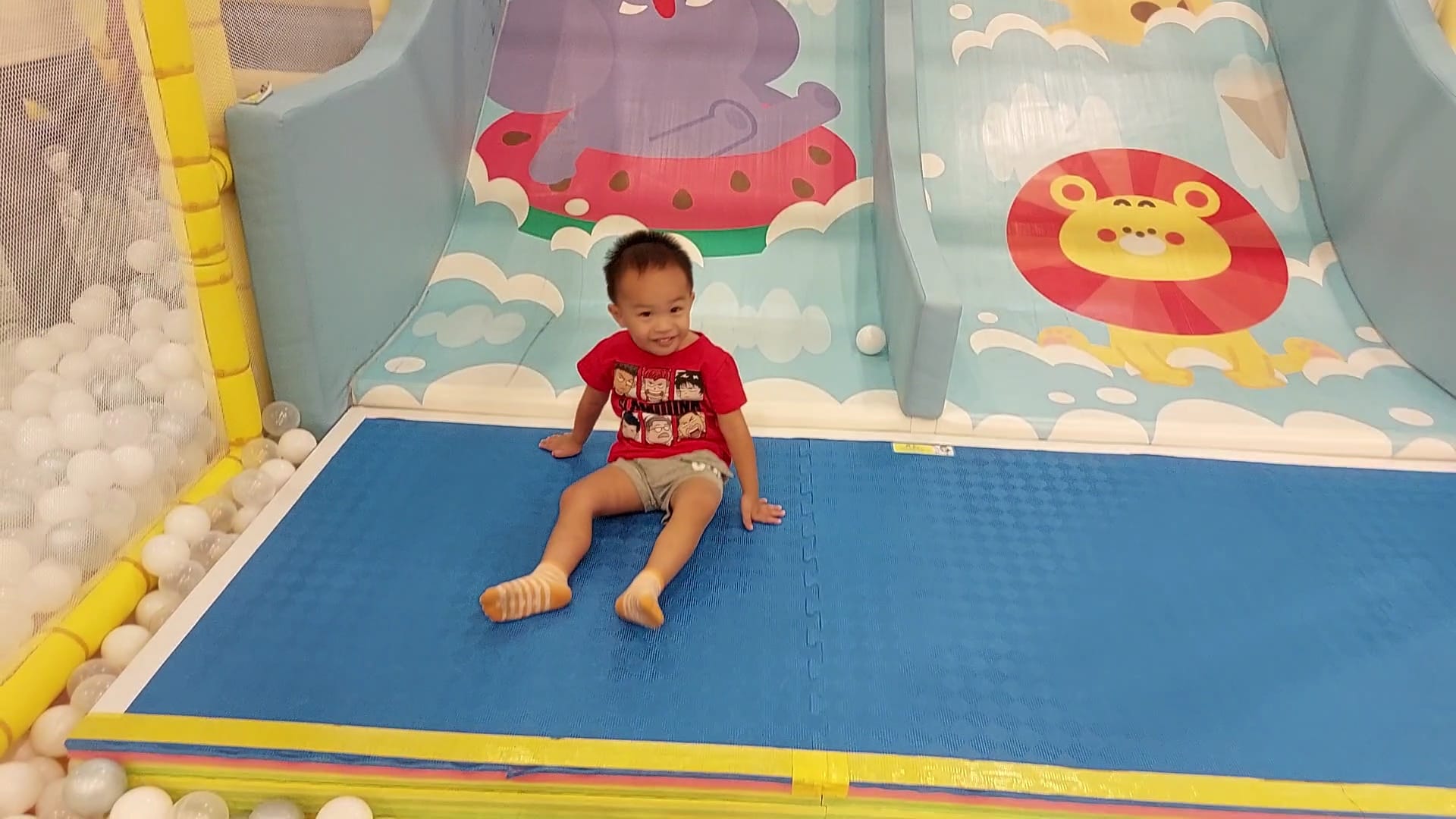 二訪七堵室內兒童樂園與親子館親子遊玩